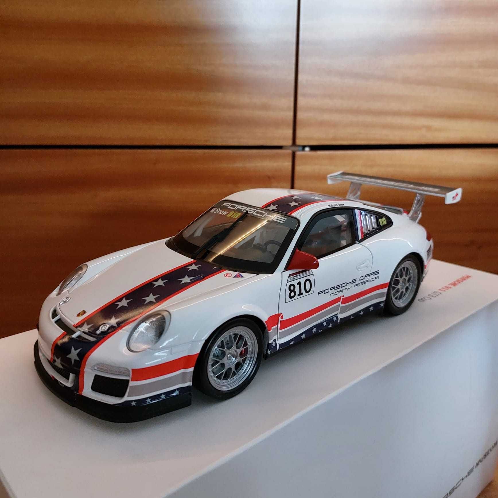 Porsche 911 997 GT3 CUP #810 "Porsche Museum" Welly 1:18
