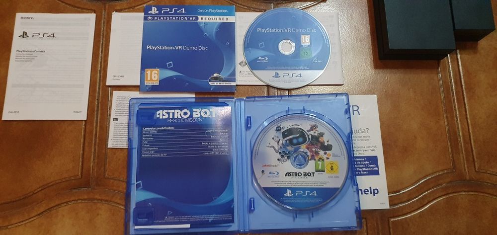 PS4 VR + jogo Astrobot