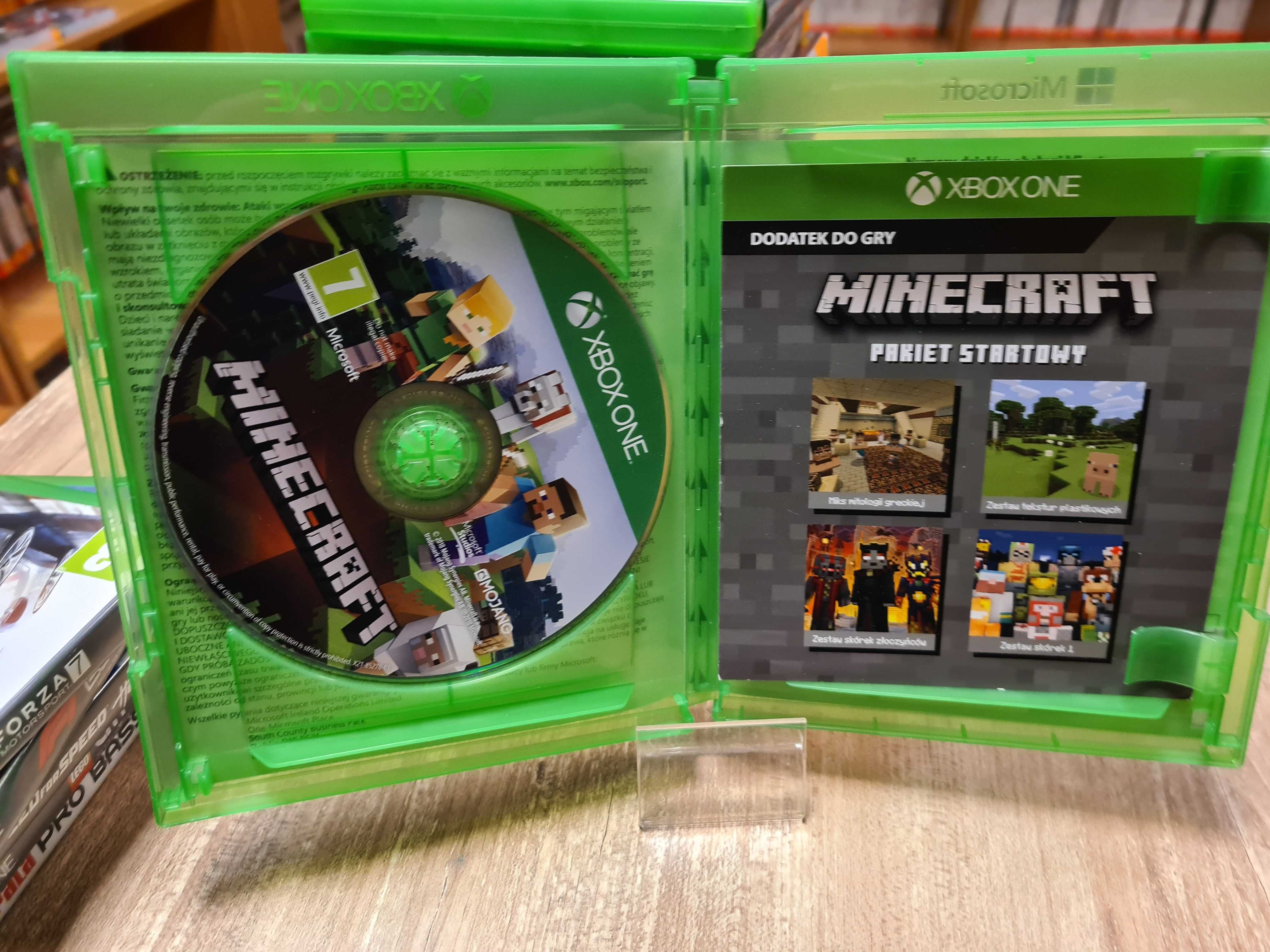 Minecraft XBOX ONE,  Sklep Wysyłka Wymiana