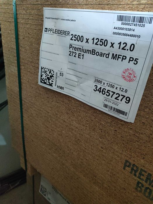 Płyty OSB MFP Pleiderer 15mm, 12mm