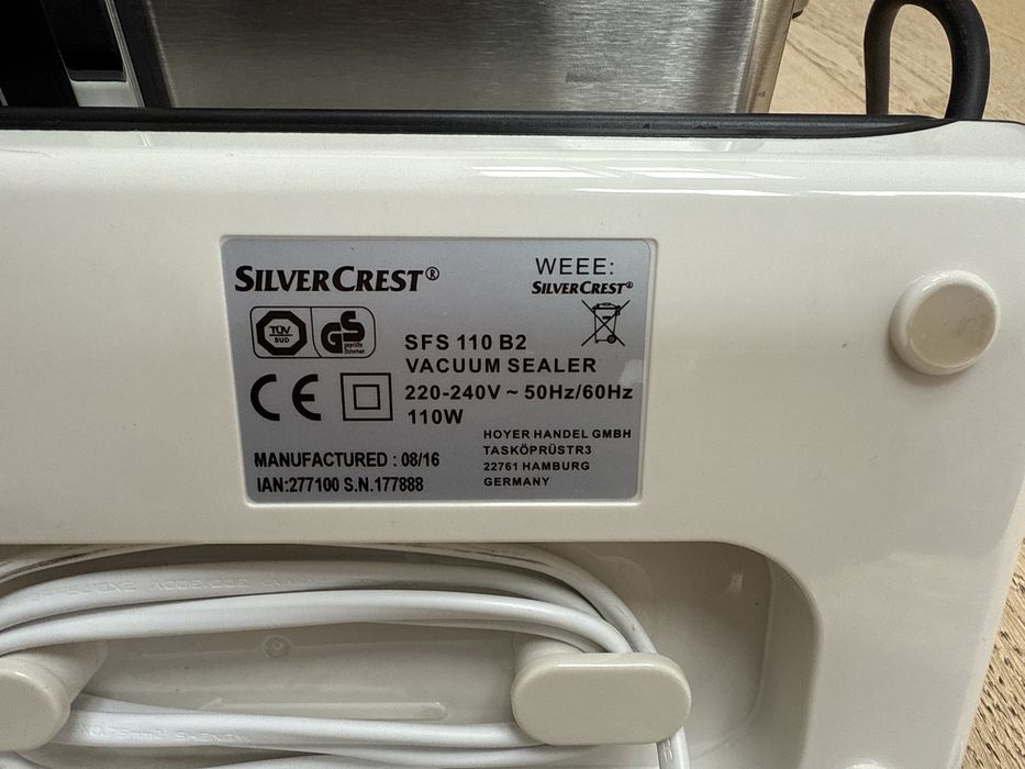 zestaw do gotowania sous vide SilverCrest