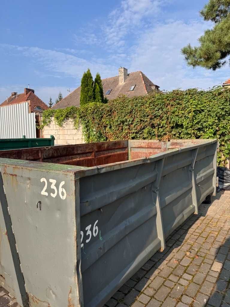 Kontener hakowy 7m - pomorskie, Kwidzyn GRUZ, ODPADY