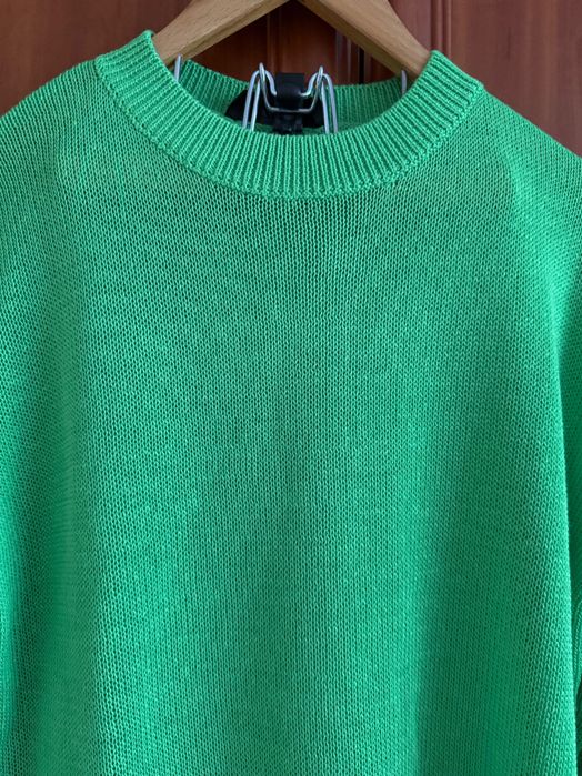 Zielony sweter Zara roz. S