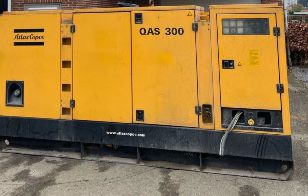 Agregat Prądotwórczy 300 kva 240 KW Atlas Copco QAS300