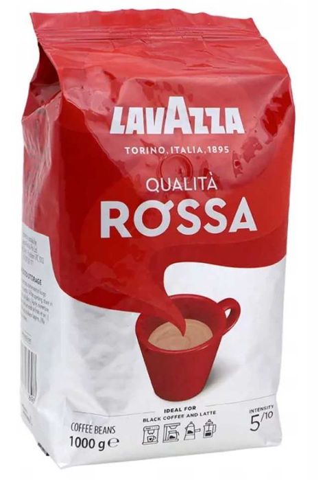 Kawa ziarnista mieszana Lavazza Qualita Rossa 1 kg - większe ilości FV