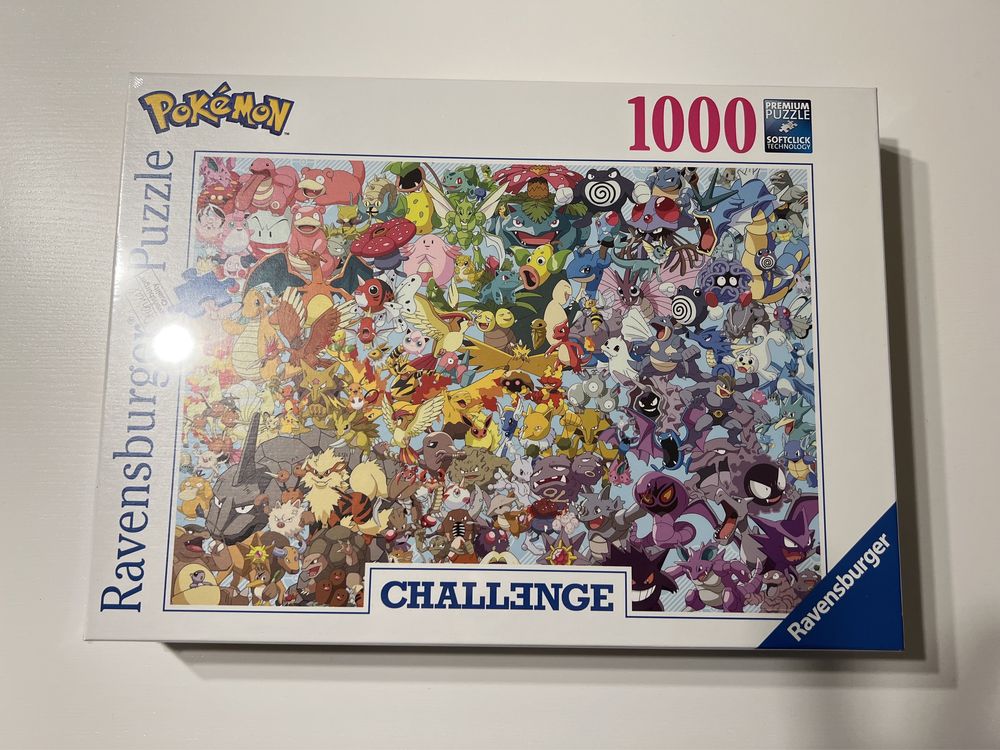 Puzzle Pokémon 1000 peças • Novo / Selado