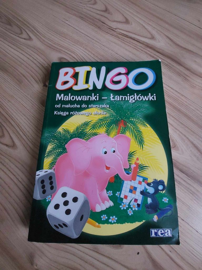 Bingo - zagadki dla dzieci,malowanki