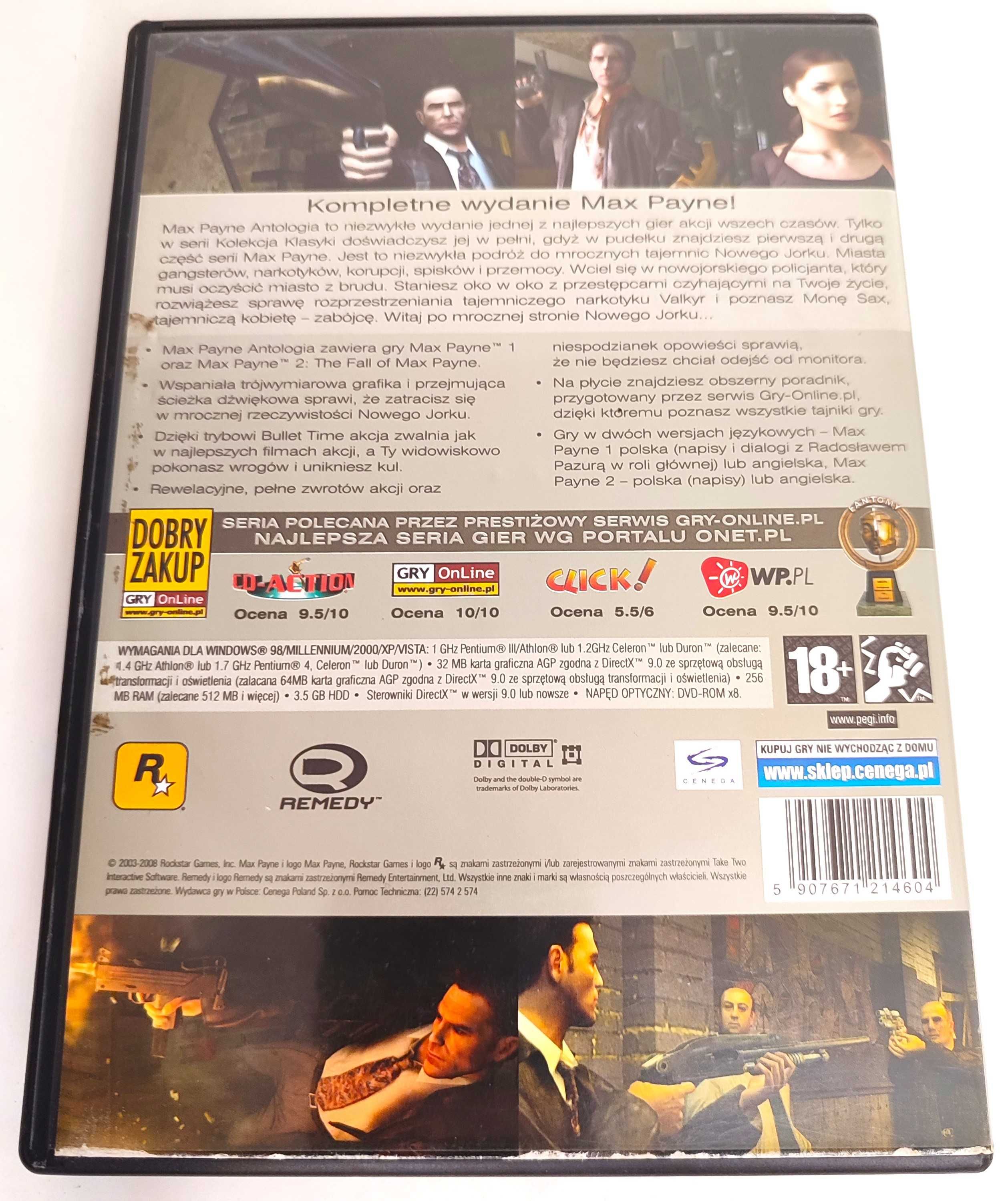 Max Payne Antologia PL PC