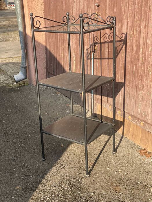 metalowa etażerka, stojak, kwietnik , stolik ikea rönnskär