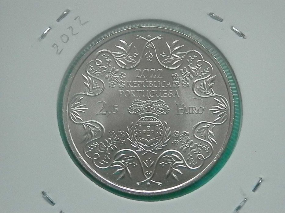 778 - Euro: 2,50 euros 2022 cuni 200 anos Constituição, por 4,00