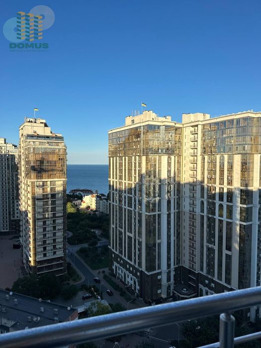 Вид на море! Продам 1 комн в ЖК Атмосфера. Аркадия. Генуэзская.