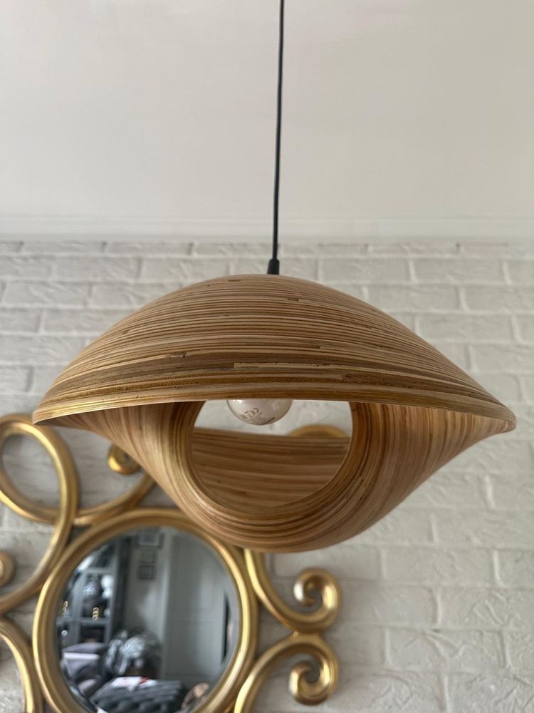 Lampa Bamboo Elle lampa bambusowa