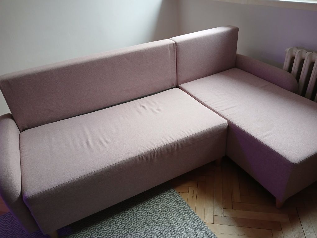 Sofa ikea podrowy róż