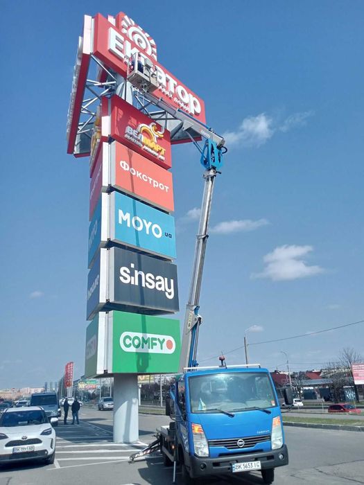 Послуги автовишки підйомник автовишка, оренда, Аренда Автовышки