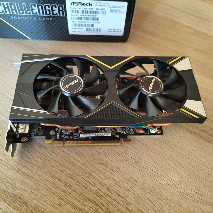 Asrock Radeon RX 5600 XT Challenger 6GB GDDR6