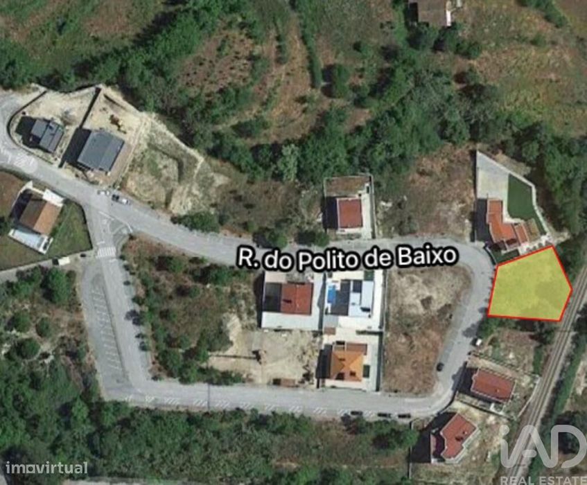 Terreno para construção em Covilhã e Canhoso de 502,00 m2