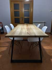 Mesa de jantar pinho rustico