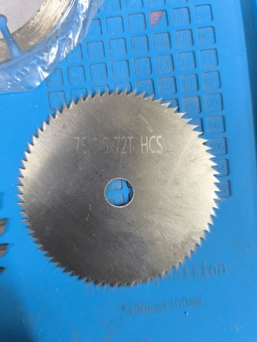 Набір дисків для міні болгарки 75мм  7шт