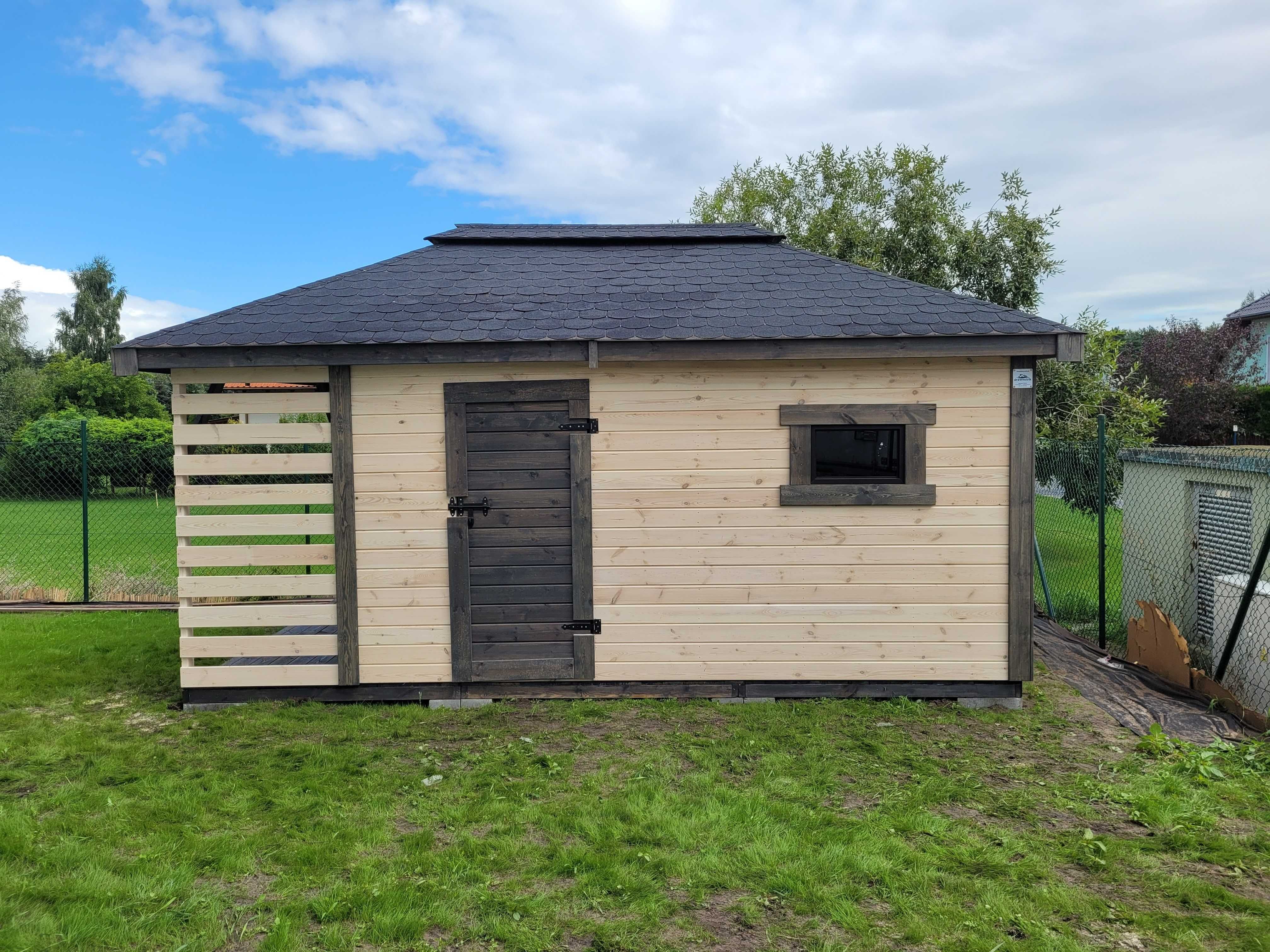 Domek Narzędziowy BARTEK 3x4m Drewutnia Producent DREWNOTRIK.PL