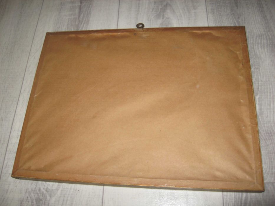 Obraz góry drzewa skały przyroda mgła niebo ścienny