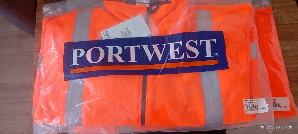 Bluza polarowa z odblaskami XL