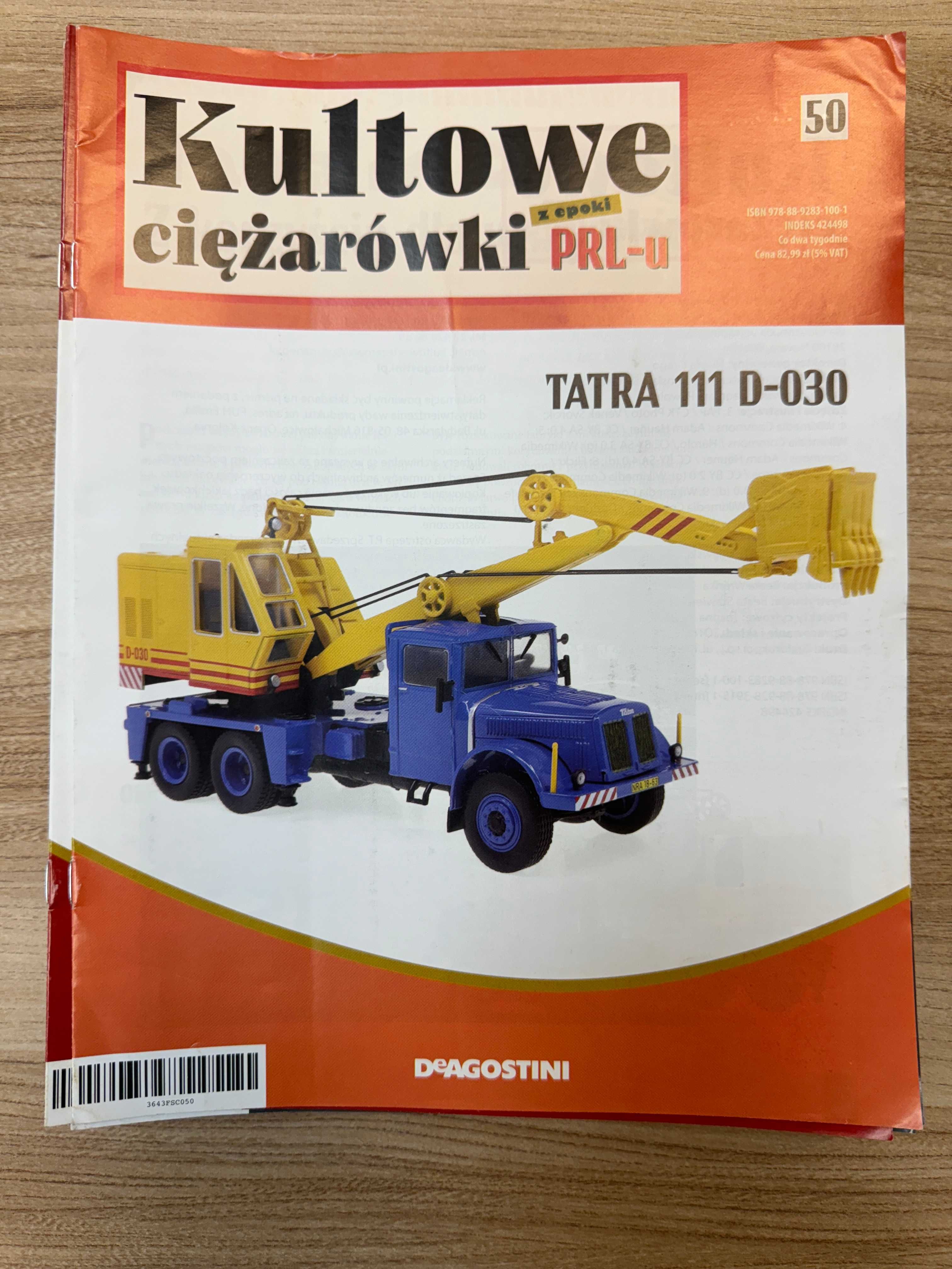 De Agostini Kultowe ciężarówki PRL, nr 50, Tatra 111 D 030 Koparka