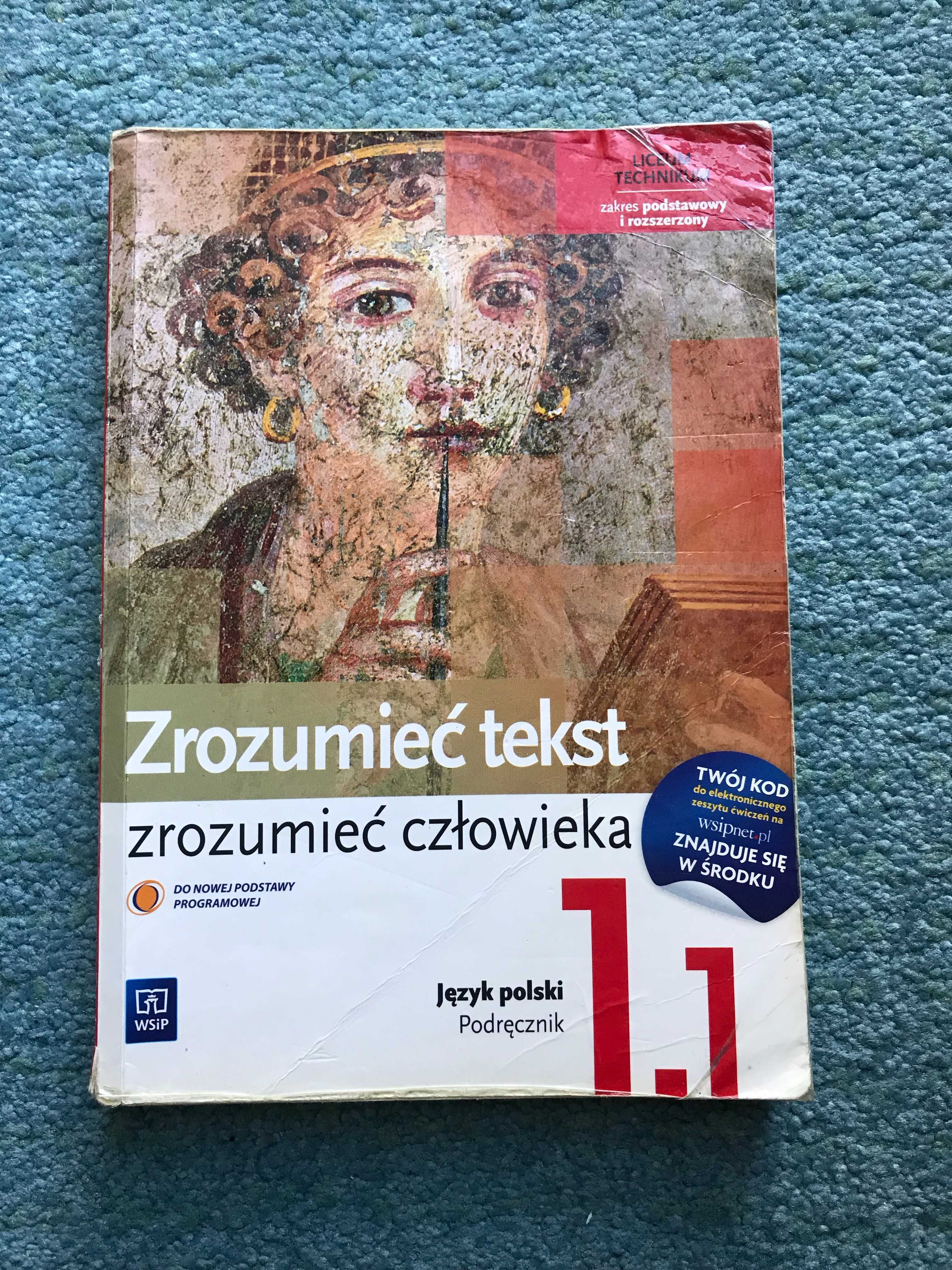 Podręcznik zrozumieć tekst zrozumieć człowieka 1.1 język polski