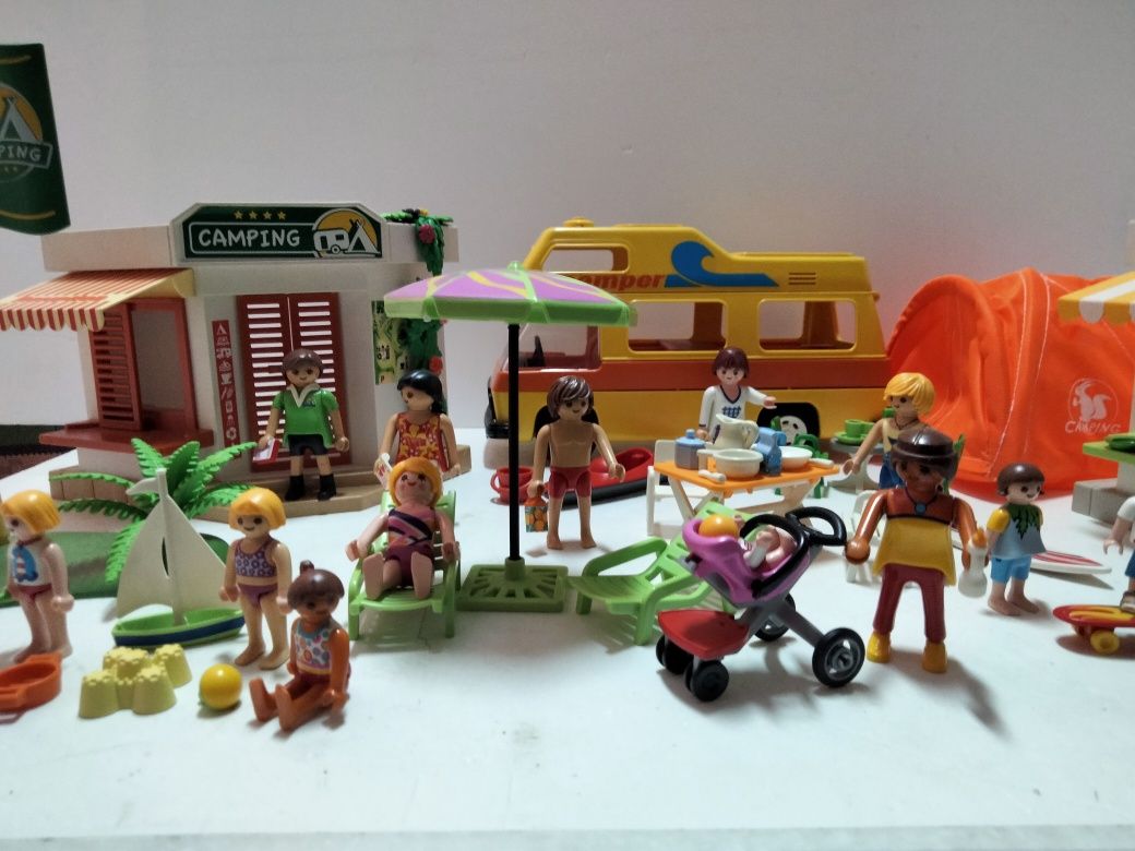 Playmobil wczasy na kempingu