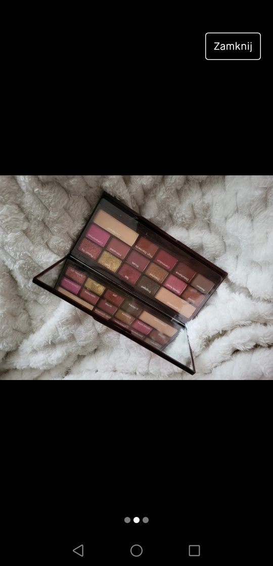 Paleta cieni czekoladka