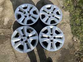 4xfelga stalowa (strukturalna) 15” OPEL (4x100 ET39) z TPMS + kołpaki