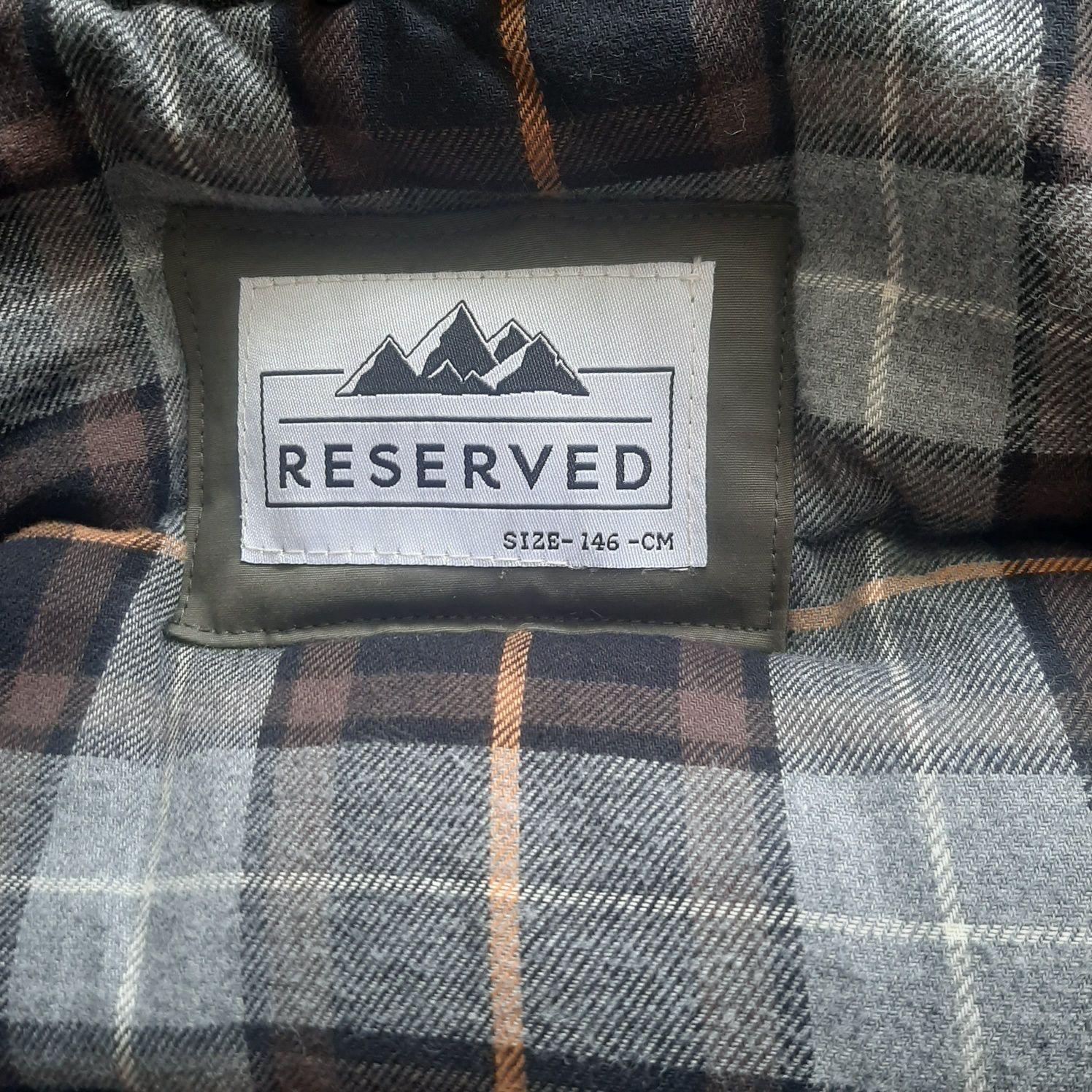 Kurtka/płaszczyk zimowy Reserved roz.146  stan idealny