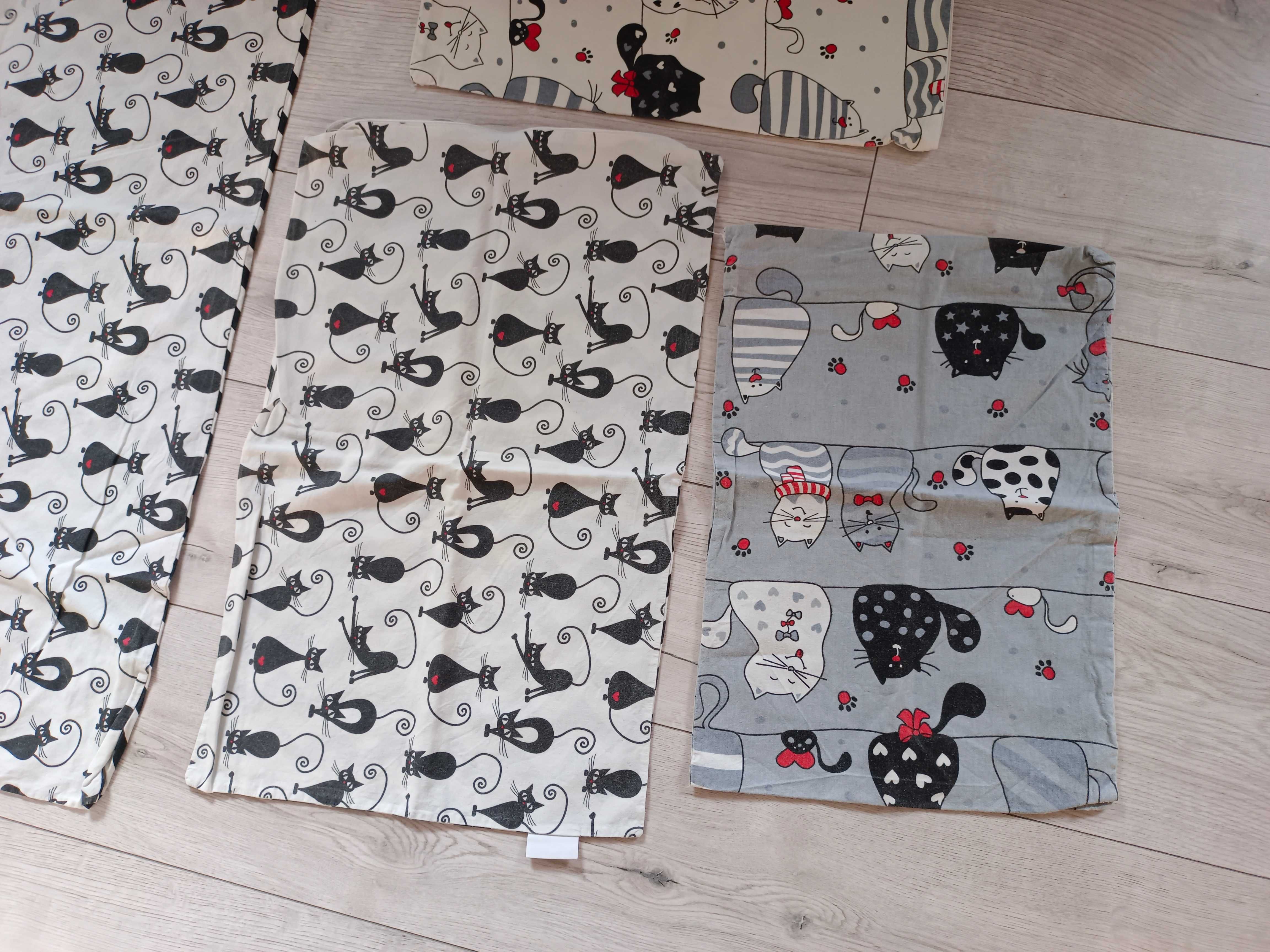 Poszwa Pościel niemowlęca dziecięca Infantil 95x120 + 2 poszewki koty