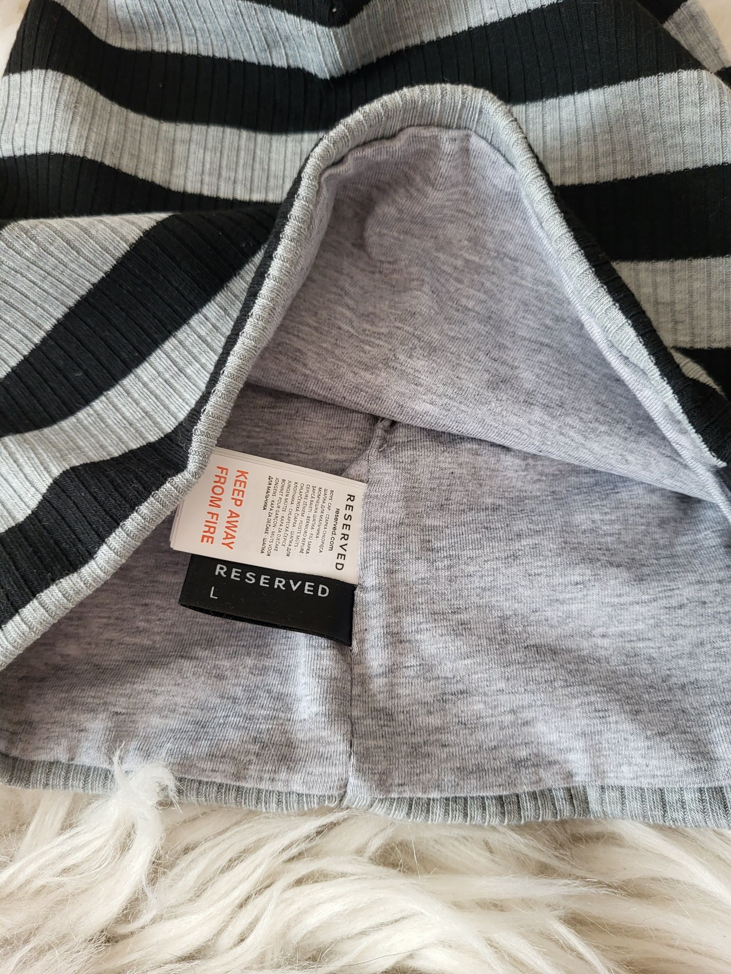 Reserved Czapka beanie przejściówka NOWA
