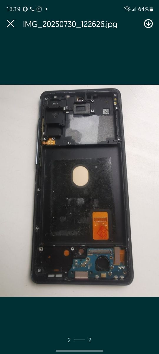 Екран для Samsung Galaxy S20 FE G780