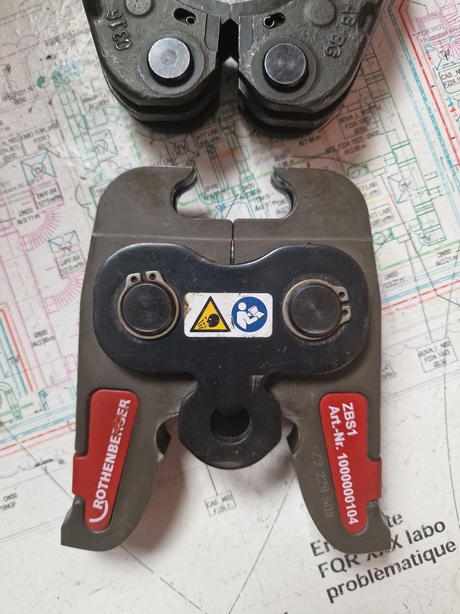 M54 + Adapter Rothenberger Ridgid Mapress Novopress Rems