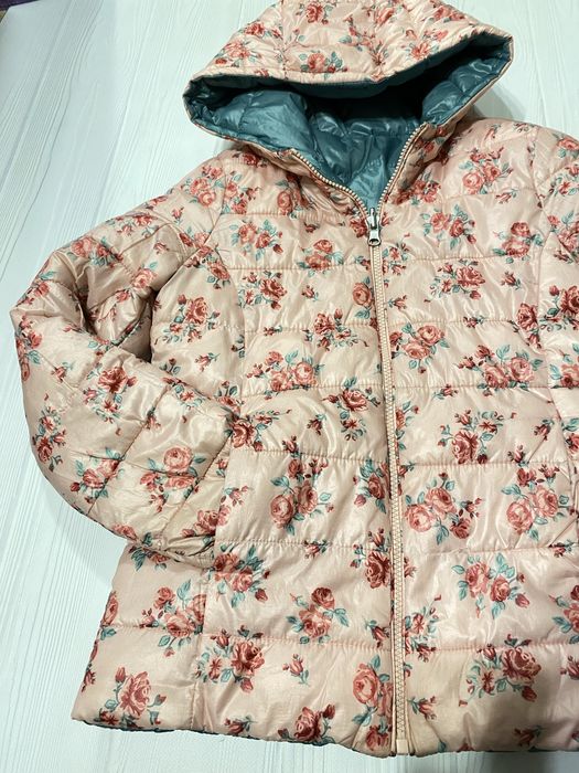 Куртка двохстороння осіння 140-146