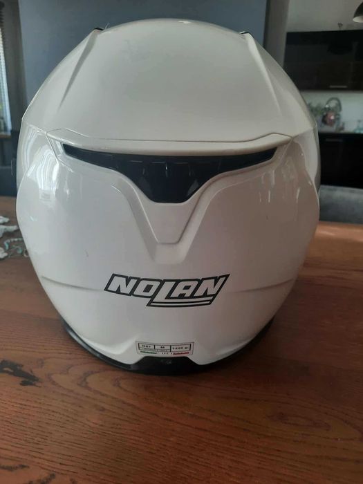 Kask integralny Nolan N87 Classic biały Rozmiar M