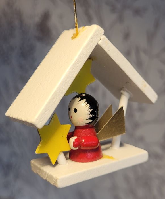 Drewniane ozdoby na choinkę