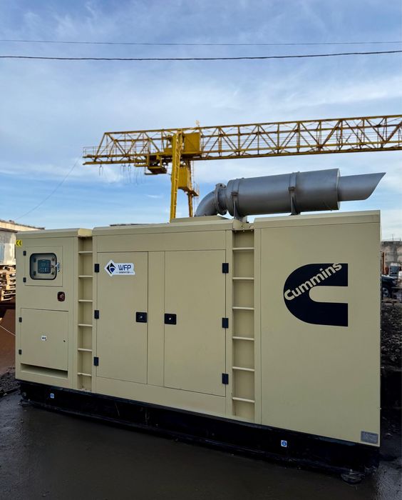 Промисловий Дизельний ГЕНЕРАТОР Cummins WP550C, потужністю 400кВт.