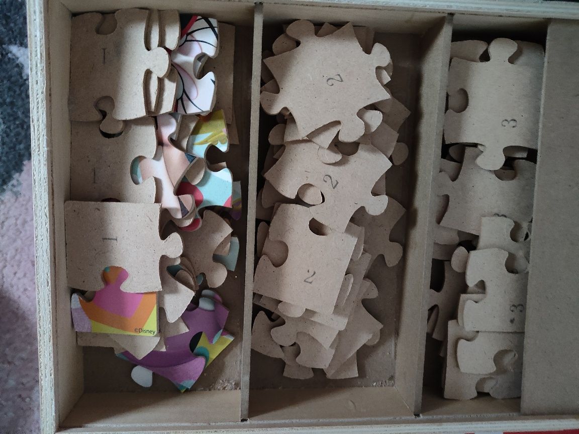 Drewniane puzzle