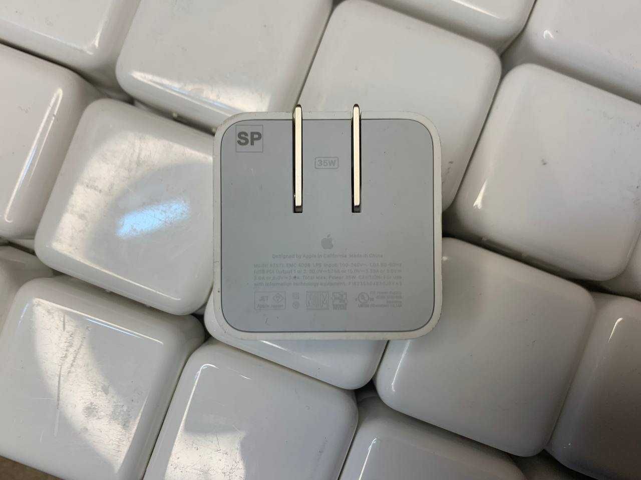 Оригінальний блок живлення Apple 35W Dual USB-C Port Cube