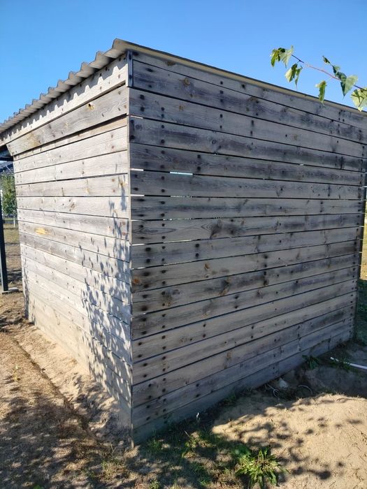 Wiata drewniana skręcana