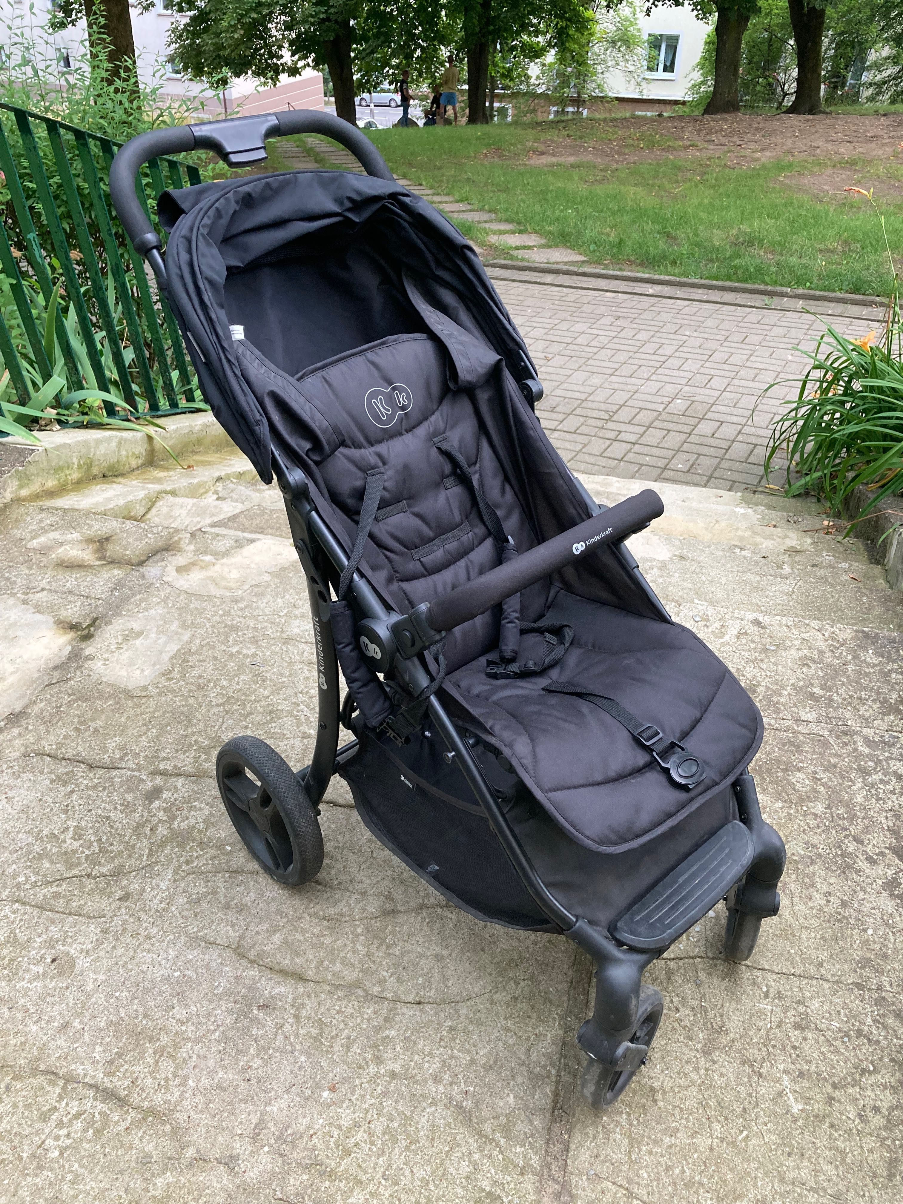 Wózek kinderkraft askoy czarny , spacerówka, dziecko,