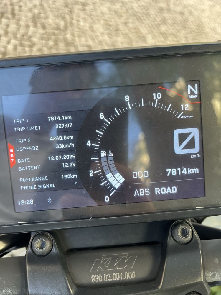 KTM Duke 125 7.800km Ano 2021
