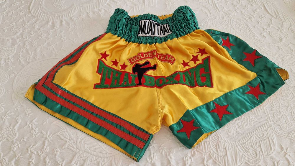 Calções desportivos Muaythai, tamanho M