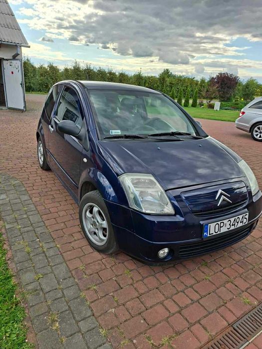 Citroen C2 1.4 HDi 2004, stan BDB, Klima, Serwisowany, opony zimowe