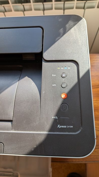 Samsung C410W Drukarka laserowa kolorowa wieczny chip Wi-Fi