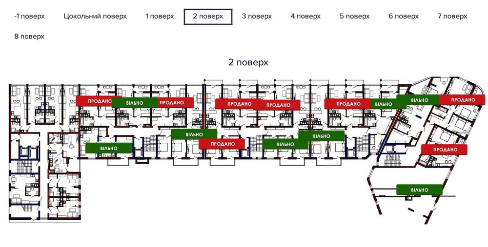 Продаж 1 кімнатної квартири ЖК PRAUD Select вул. Клепарівська (69.5м2)