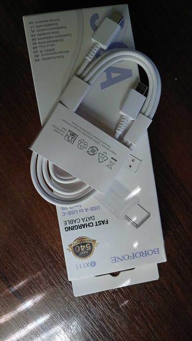 Шнур-Кабель USB для телефона Самсунг Type C-TypeC новый.