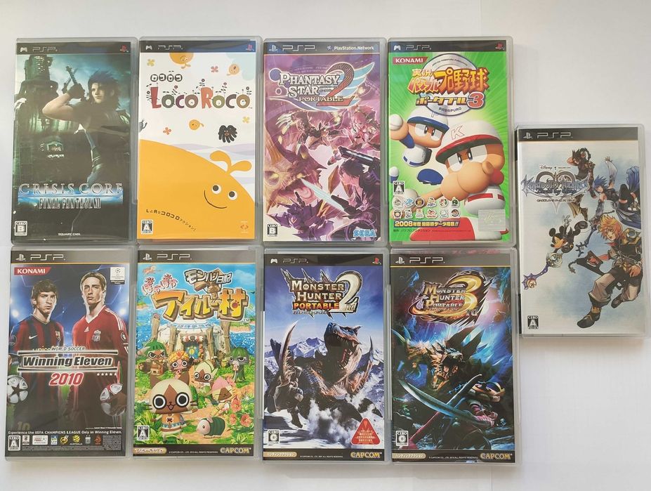 Pack Jogos PSP Japoneses